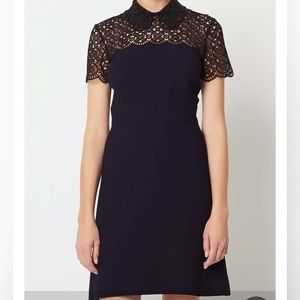 Sandro lace dress.